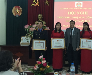 VKSND huyện Thanh Trì triển khai công tác năm 2016